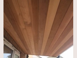 image of wooden roof